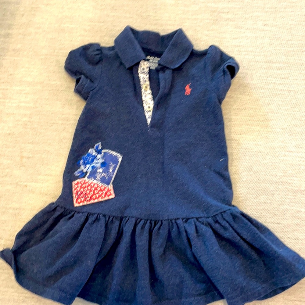Ralph Lauren polo dress with patchwork